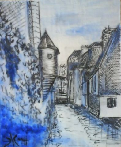 Peinture : Le Steir Quimper - Ln henry Peinture : Le Steir Quimper - Ln henry