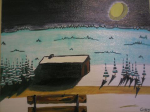 nul part - Peinture - Geoffrey Petit nul part - Peinture - Geoffrey Petit