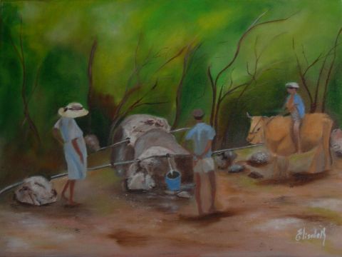 L'artiste paintheodosia - Corvee d'eau