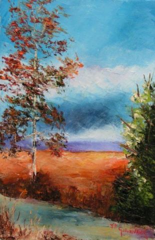 Les Fagnes - Peinture - jean-paul golinvaux Les Fagnes - Peinture - jean-paul golinvaux