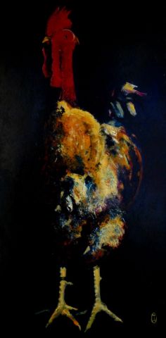 L'artiste ivan - cou rouge