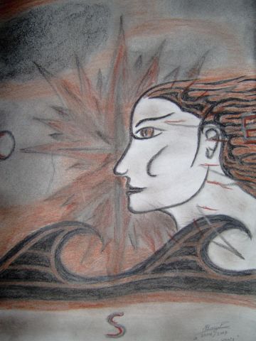L'artiste mathias blaizot - la rose des vents