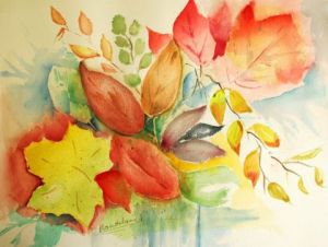 Voir le détail de cette oeuvre: bouquet d'automne