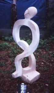 Sculpture de art2pir: LUNE