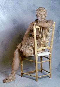 Sculpture de Elisabeth Bonvalot: Delphine I