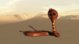 Art_numerique de Cactus42: Serpent des sables