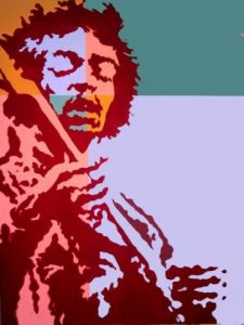 Voir cette oeuvre de PATRICK CHAILLIEY: Hey Joe Jimi Hendrix