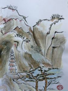 Voir cette oeuvre de Lyzy: Montagne japonaise