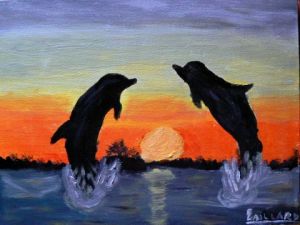 Voir le détail de cette oeuvre: Les dauphins Evan