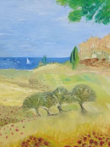 Voir cette oeuvre de Lucette JULIEN: Provence