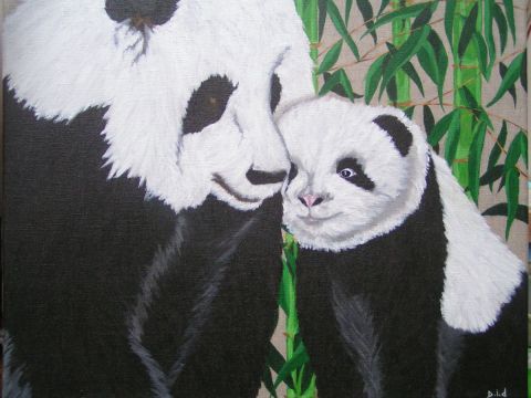 pandi panda - Peinture - Did