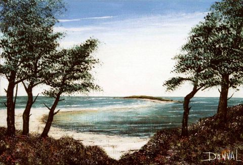 Langue de sable - Peinture - donval Langue de sable - Peinture - donval
