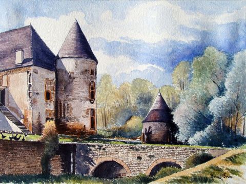 L'artiste Marcel BOOS - Chateau d'Arginy CHARENTAY (69220)