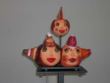 sweet family - Sculpture - regine oger
