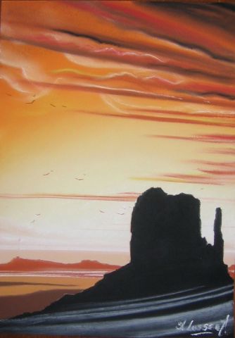 L'artiste Stephane LOSSE - Monument Valley II