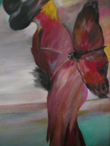 LE TEMPS - Peinture - acrylamir LE TEMPS - Peinture - acrylamir