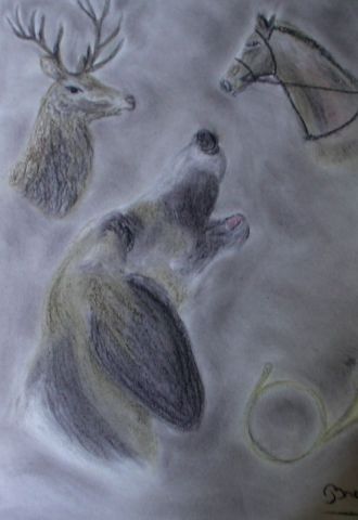 Chasse a Courre - Dessin - antares58 Chasse a Courre - Dessin - antares58