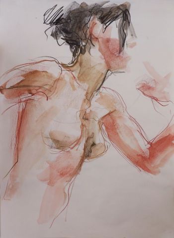 Croquis 37 - Peinture - Karine Lemoine