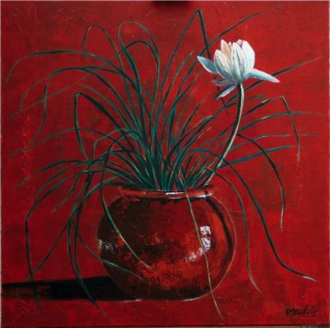 L'artiste francois dubois - fleur de lotus