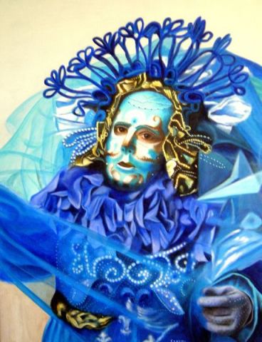 L'artiste Bogum - carnevalesco azzuro