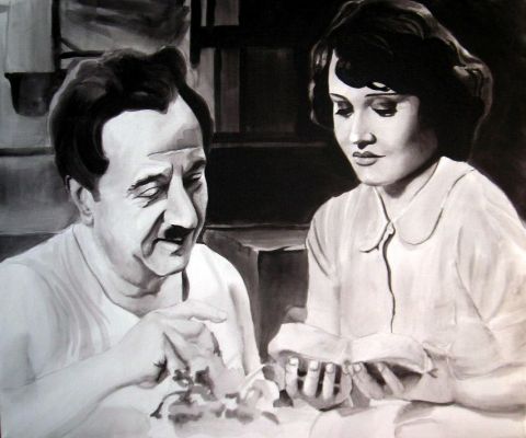 Peinture : la femme du boulanger - david Peinture : la femme du boulanger - david