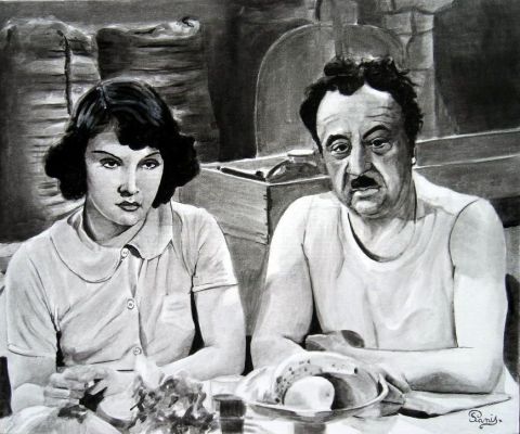 Peinture : la femme du boulanger 2 - david Peinture : la femme du boulanger 2 - david