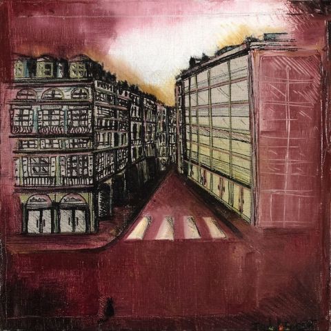 Peinture : contraste de style - i BUISSART Peinture : contraste de style - i BUISSART