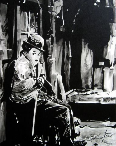 Peinture : chaplin - david Peinture : chaplin - david