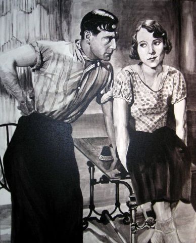 Peinture : MARIUS ET FANNY - david Peinture : MARIUS ET FANNY - david