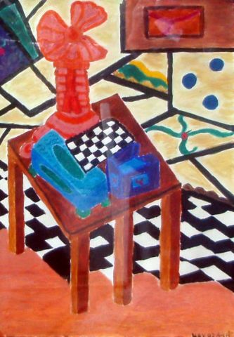 Chess - Peinture - Kaja