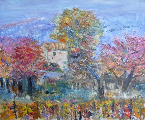 automne en provence - Peinture - mickjp