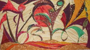 Art_textile de anny daprey: l oasis