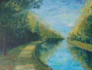Voir cette oeuvre de Rouzies: Le canal
