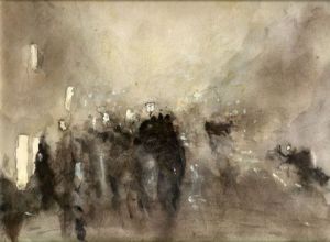 Voir cette oeuvre de Denis DUPON: Nocturne en gris et or  Picadilly