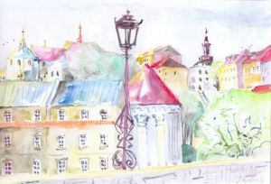 Voir cette oeuvre de Korfano Art: Lublin - une vue dancienne ville