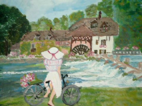 L'artiste florence - Le moulin de Fourges
