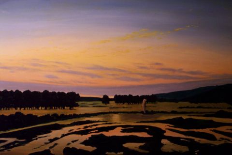 reproduction caspar fiedrich -grande reserve - Peinture - DENIS COUSIN reproduction caspar fiedrich -grande reserve - Peinture - DENIS COUSIN