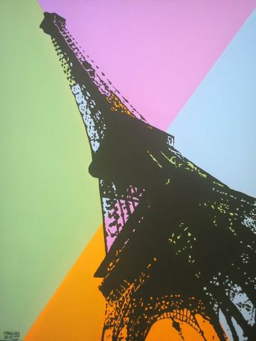 L'artiste PATRICK CHAILLIEY - Tour Eiffel