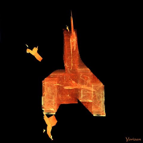 Art numerique : SpaceShip 01 - Yorizen Art numerique : SpaceShip 01 - Yorizen