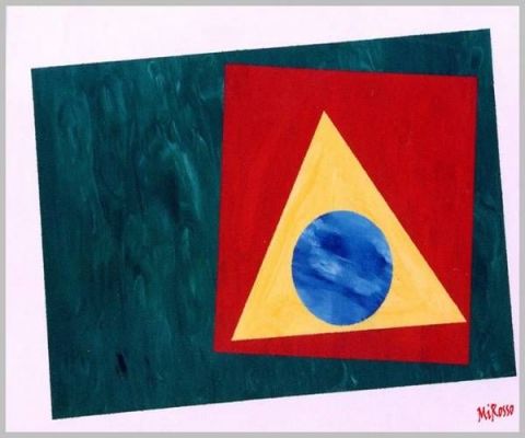Peinture : Superposition geometrique - Mirosso Peinture : Superposition geometrique - Mirosso