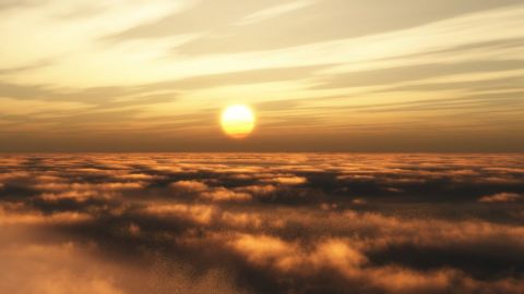 Au dessus des nuages - Art numerique - Cactus42 Au dessus des nuages - Art numerique - Cactus42