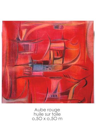 L'artiste lchiocca - AUBE ROUGE