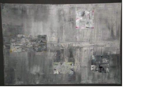 L'artiste jeannel - gris lumiere