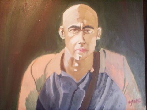 L'artiste oyans - autoportrait de balade