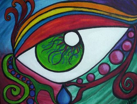 L'artiste Sabrina Cornay - The Eye