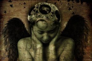 Dark Angel - Art numerique - Fabienne Botte Dark Angel - Art numerique - Fabienne Botte