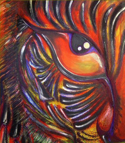 L'artiste EVOLIA - L'oeil du tigre