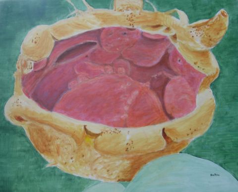 embryon - Peinture - abla boutera bonin