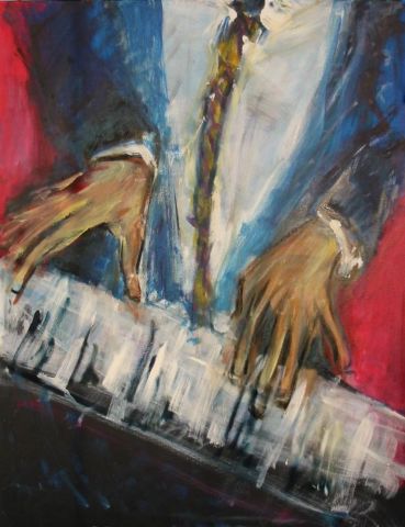 L'artiste martignac - les mains jazz