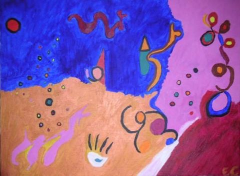 CONFETTI - Peinture - Estelle DUPAS-CREPIAT CONFETTI - Peinture - Estelle DUPAS-CREPIAT